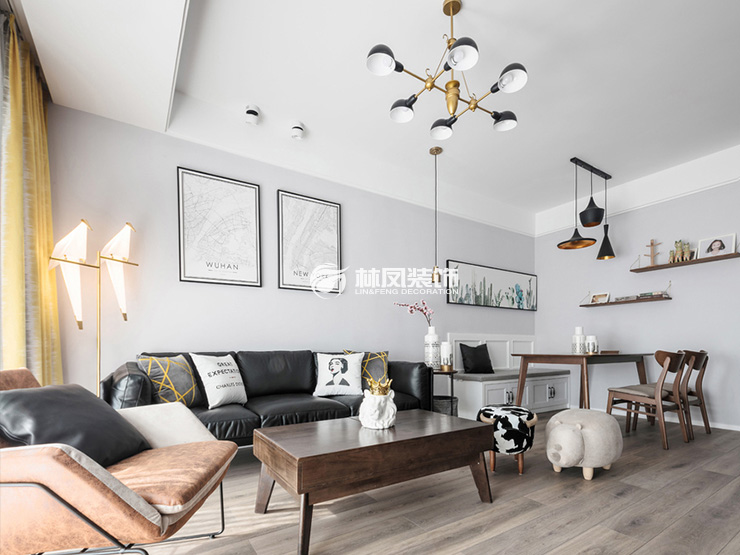 現(xiàn)代風格客廳裝修效果圖