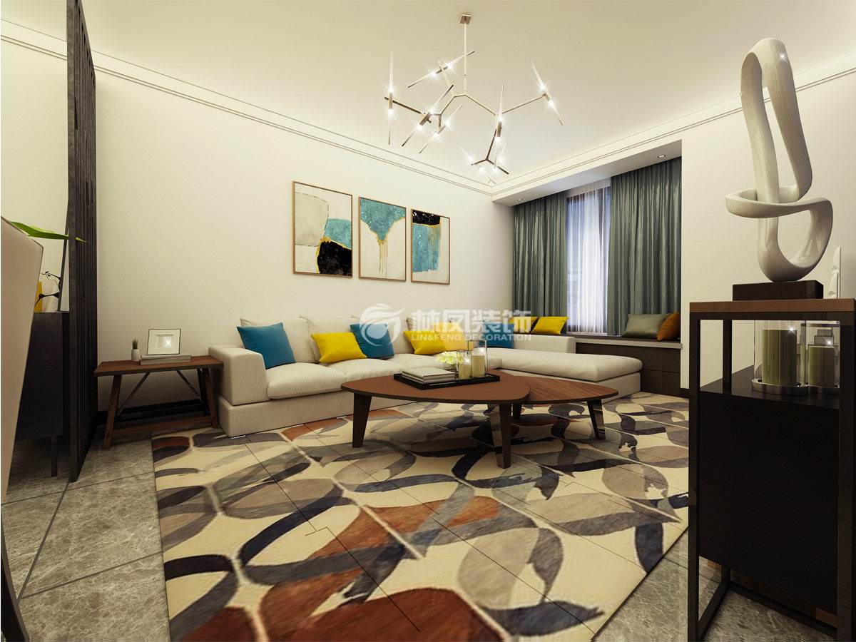 萬(wàn)錦香樟樹 80平 現(xiàn)代風(fēng)格裝修效果圖