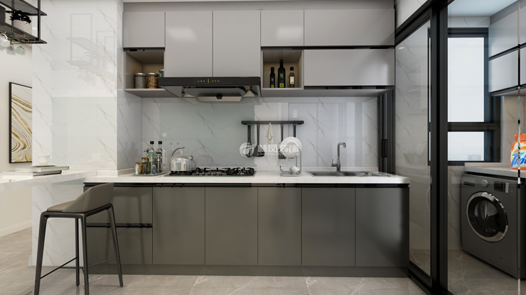 衛(wèi)生間視覺擴容設計裝修效果圖