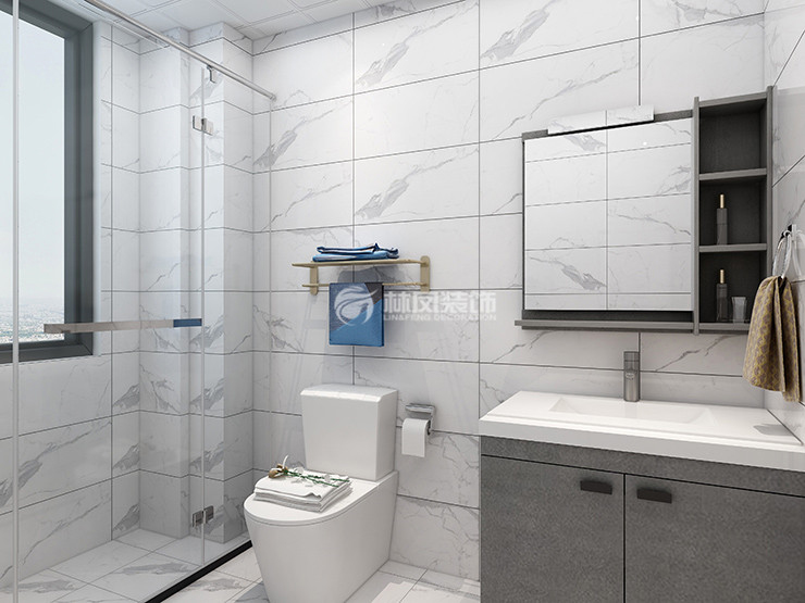 衛(wèi)生間干濕分離設(shè)計(jì)和裝修效果圖