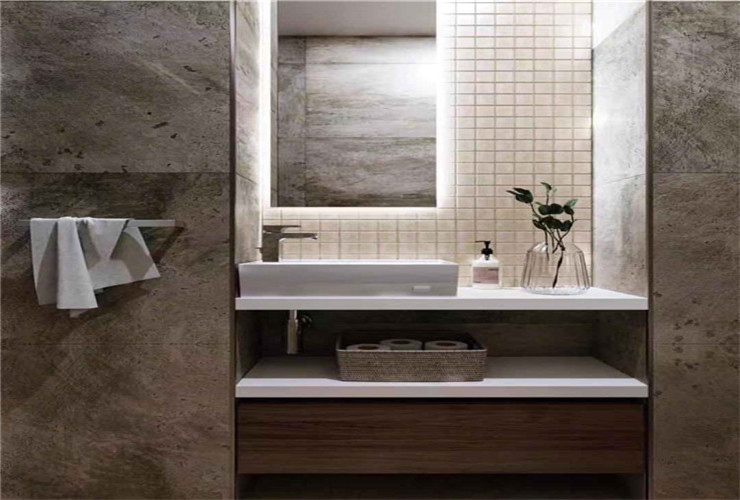 洗手臺剝離出衛(wèi)生間裝修效果圖