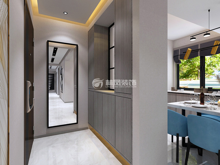 現(xiàn)代風(fēng)格玄關(guān)室內(nèi)窗設(shè)計裝修效果圖