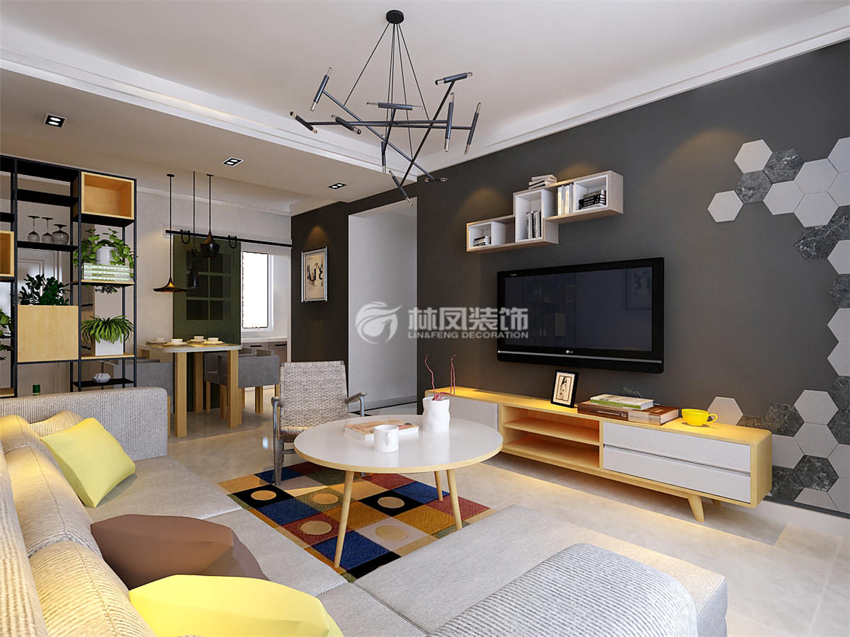 現(xiàn)代風格墻面顏色選擇裝修效果圖