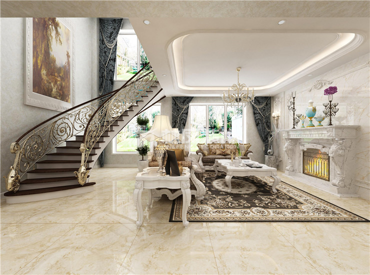 歐式風格樓梯設計裝修效果圖