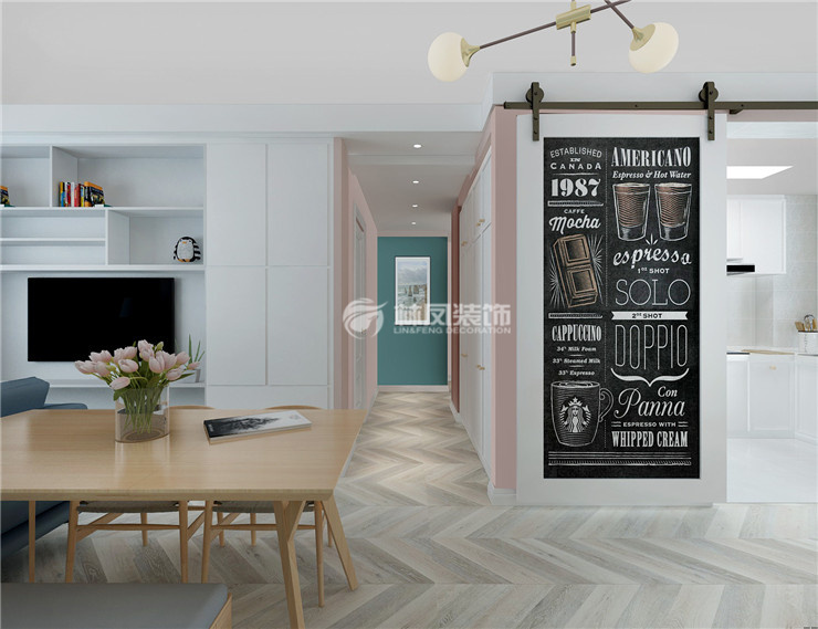 現(xiàn)代風(fēng)格谷倉(cāng)門(mén)設(shè)計(jì)裝修效果圖