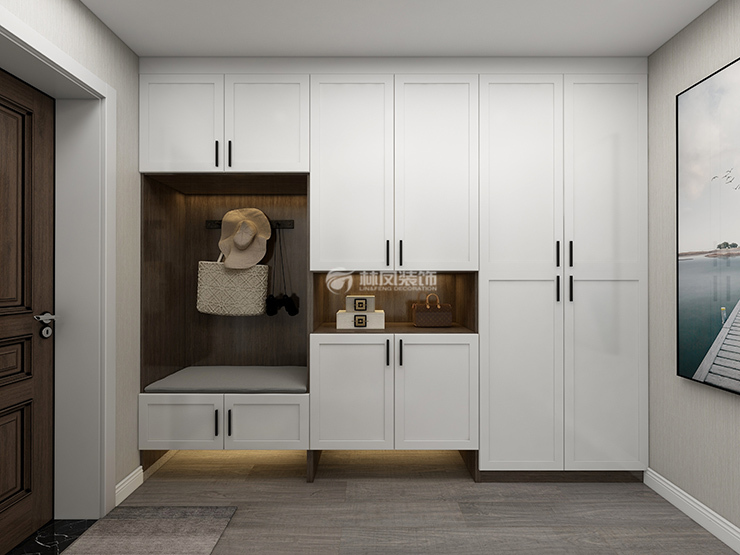 無玄關(guān)戶型鞋柜設(shè)計(jì)裝修效果圖