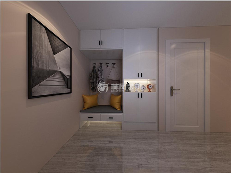 玄關(guān)收納設計裝修效果圖