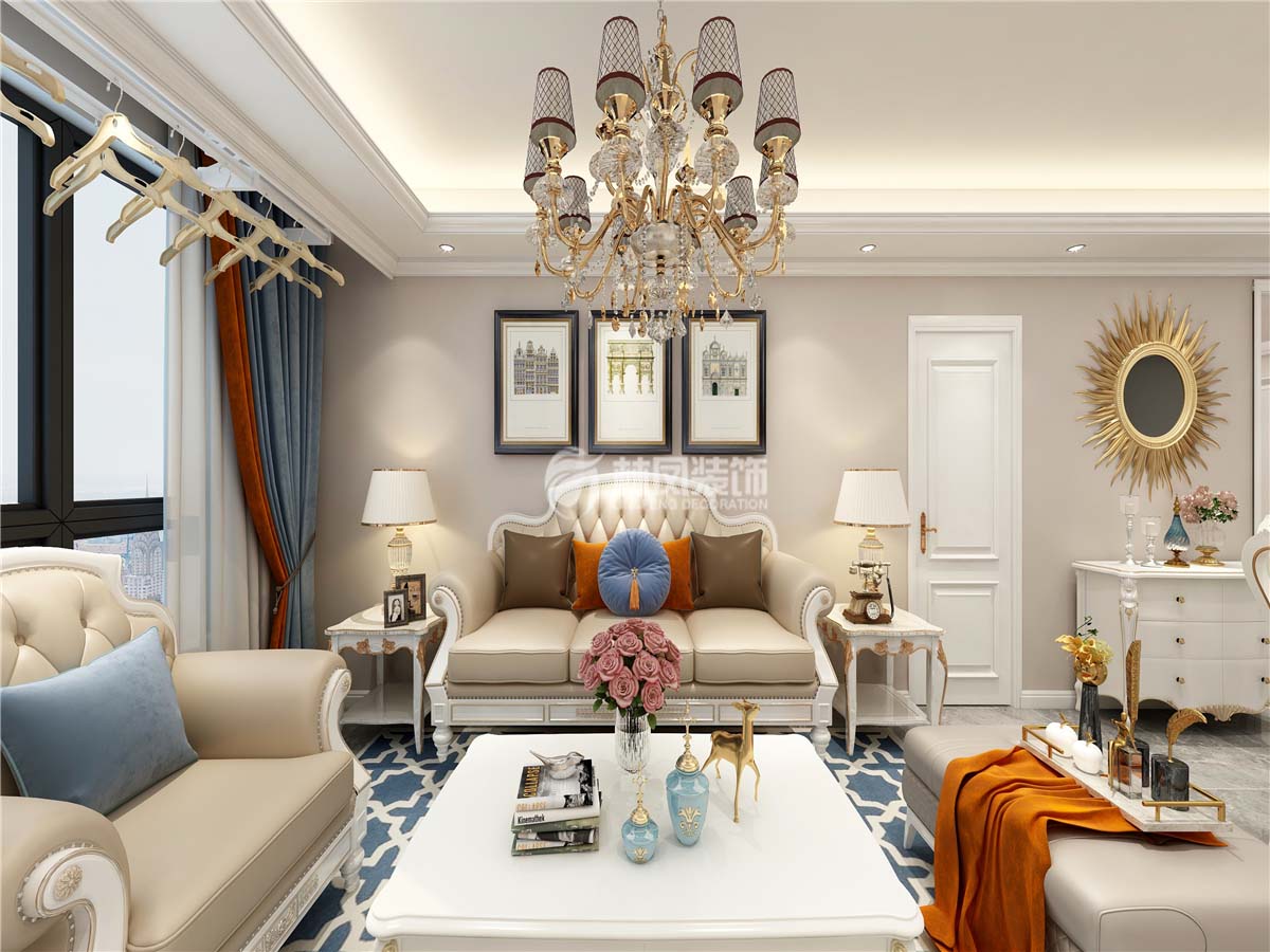 簡歐風(fēng)格客廳裝修