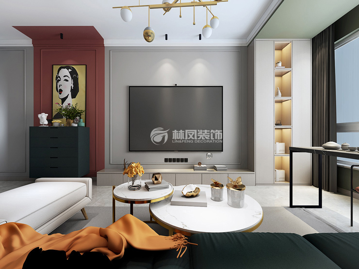 華強城簡約現(xiàn)代裝修風(fēng)格效果圖