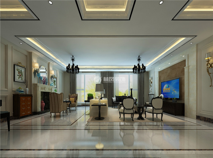 簡歐風格裝修效果圖