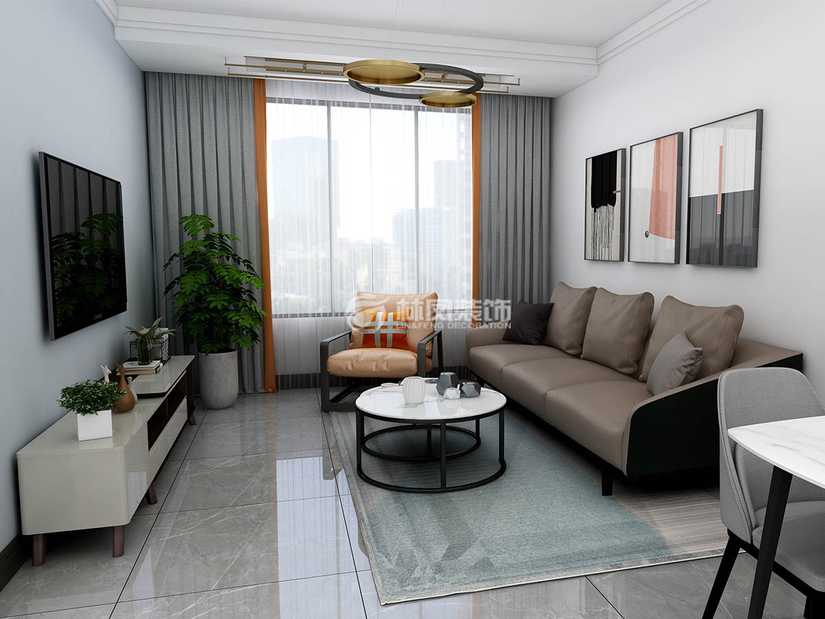 簡(jiǎn)約現(xiàn)代裝修案例