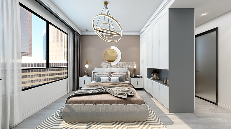 臥室裝修窗簾搭配