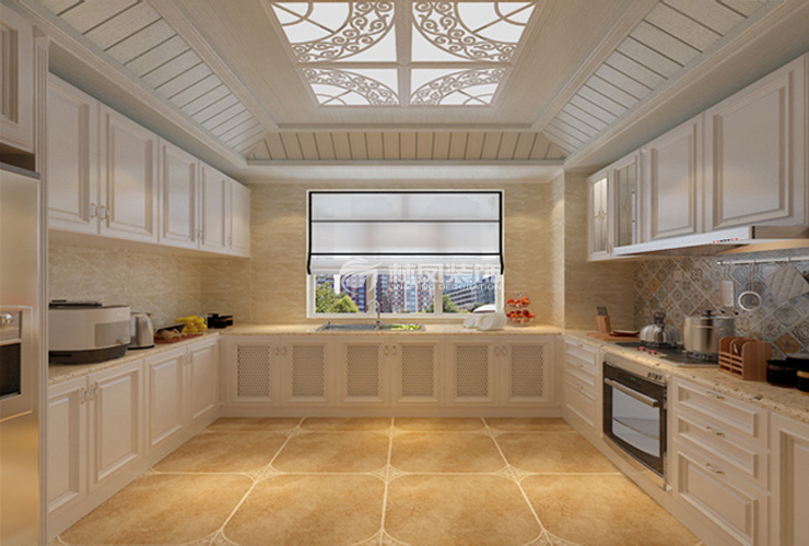 中航兩河流域-140平-美式風(fēng)格-廚房.jpg