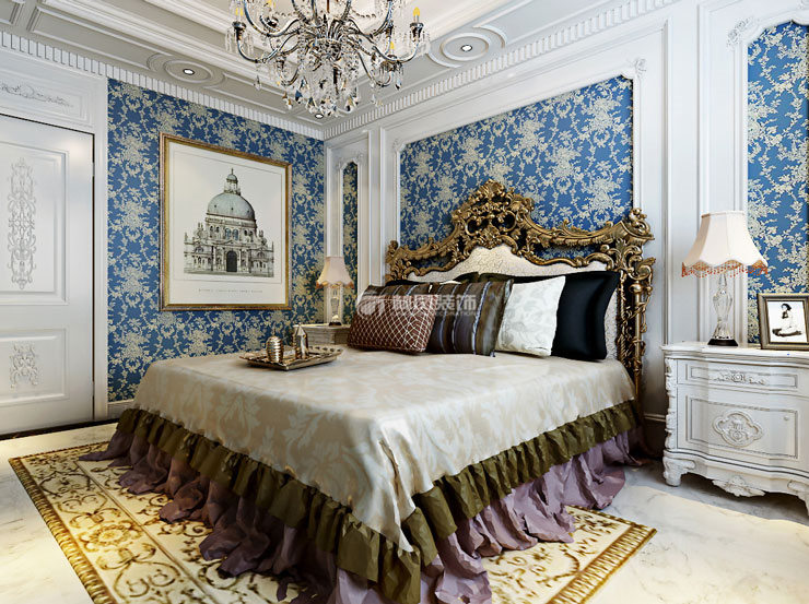 金地長青灣-210平-法式風(fēng)格-臥室.jpg