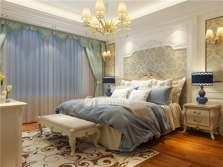 萬(wàn)科魅力之城-135平-歐式風(fēng)格-主臥.jpg