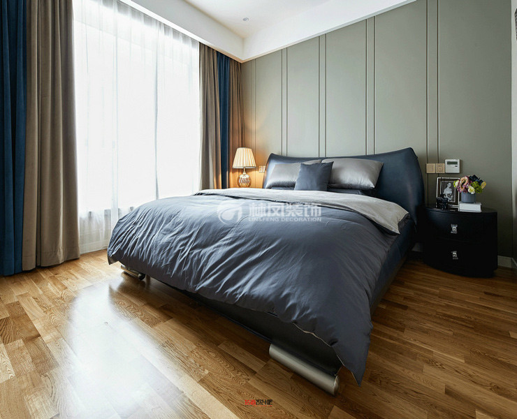 鐵西檀府-105平-現(xiàn)代簡約-臥室.jpg