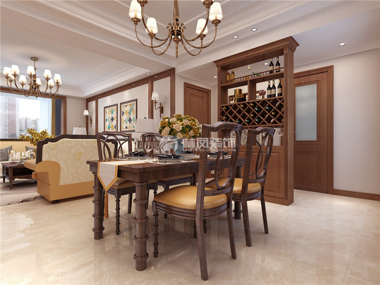 華潤·翡翠城-132平-簡美風(fēng)格- 餐廳2.jpg