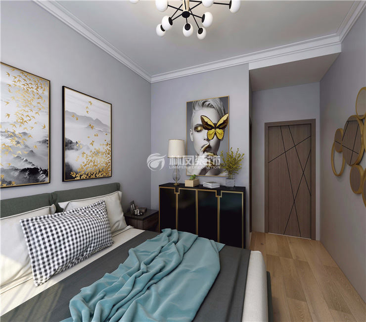 中?？党?125平-北歐風(fēng)格-主臥2.jpg