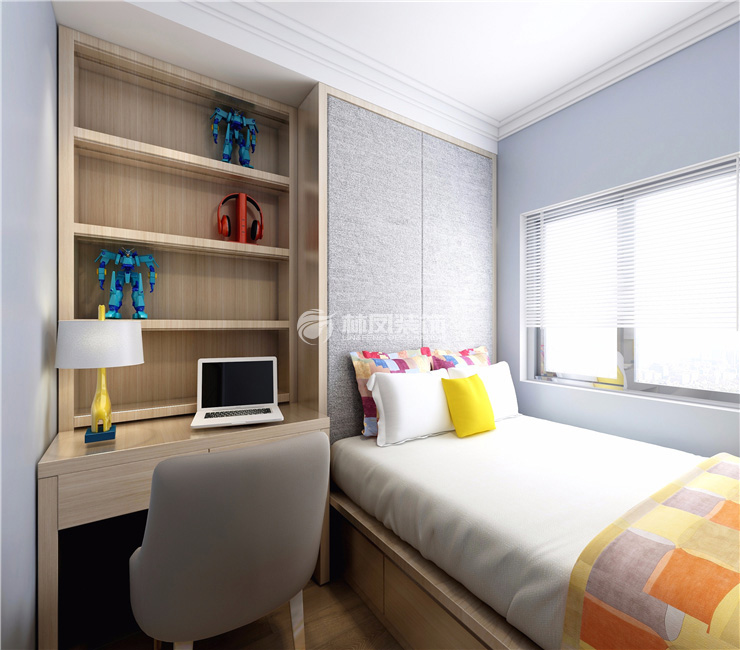 中?？党?125平-北歐風(fēng)格-次臥室.jpg