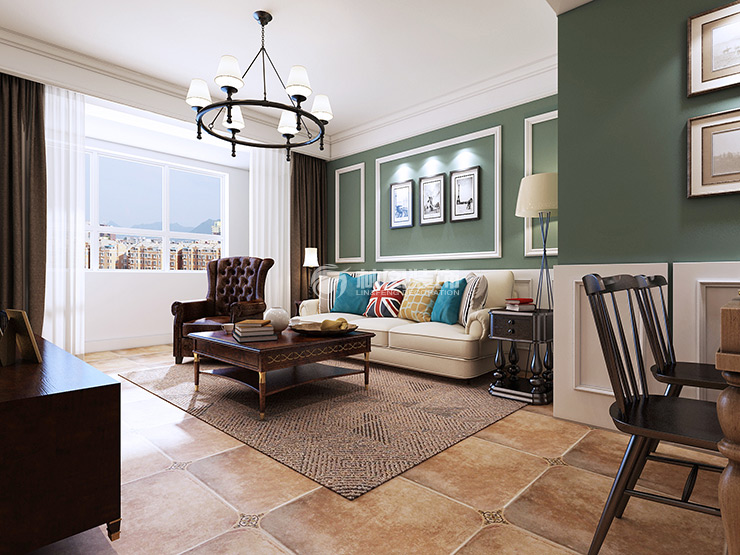 中海康城-87平-美式風(fēng)格-客廳 (2).jpg