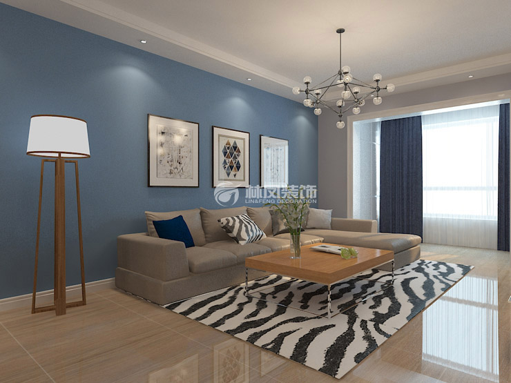 格林玫瑰灣-118平-現(xiàn)代風(fēng)格-客廳 (4).jpg