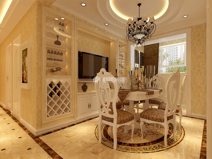 金地國(guó)際花園 -170平米-簡(jiǎn)約歐式風(fēng)格-餐廳1.jpg