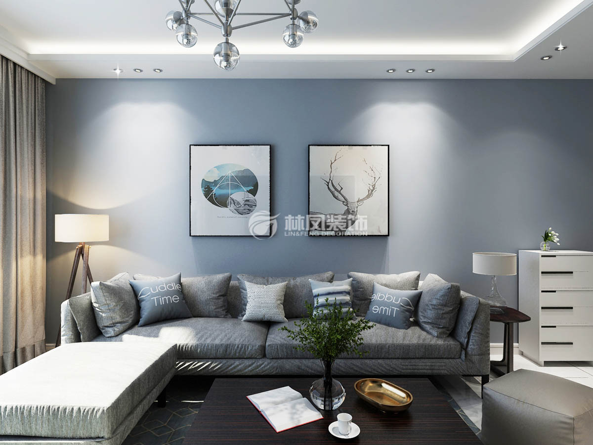 萬錦香樟樹-125平-現(xiàn)代混搭風格-客廳 (3).jpg