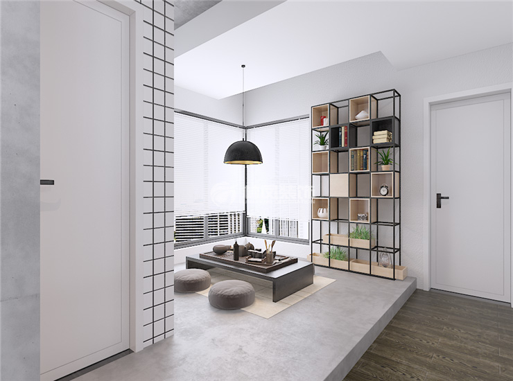 萬錦香樟樹-110平-現(xiàn)代極簡(jiǎn)風(fēng)格-茶室2.jpg