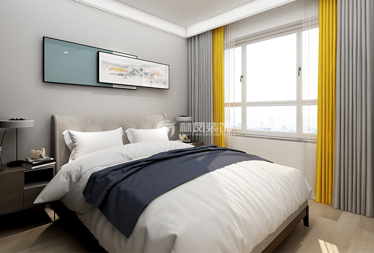 燕興世福-90平-現(xiàn)代風格-主臥.jpg