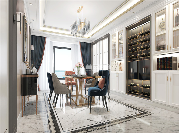 S8-錢(qián)昱皓-尚景新世界-300平法式輕奢-餐廳2.jpg