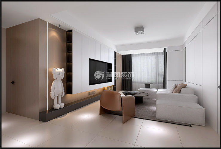 萬科·府前壹號(hào)-130平-現(xiàn)代奶油-會(huì)客廳.jpg
