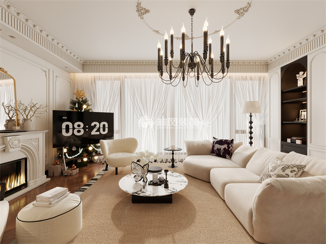 匯置尚島-85平米-法式風格-客廳.jpg